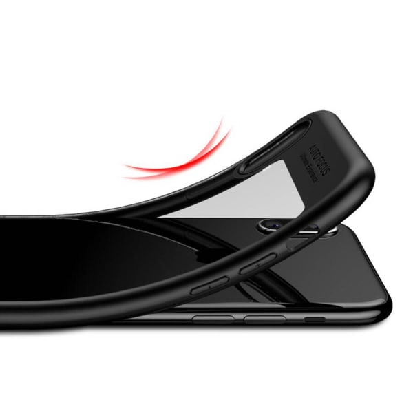 iPhone 6 Plus - Praktiskt Robust Skal AUTO FOCUS Anti-Slip Svart