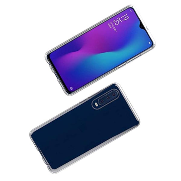 Huawei P30 - Skyddande Tunt Silikonskal (FLOVEME) Transparent/Genomskinlig