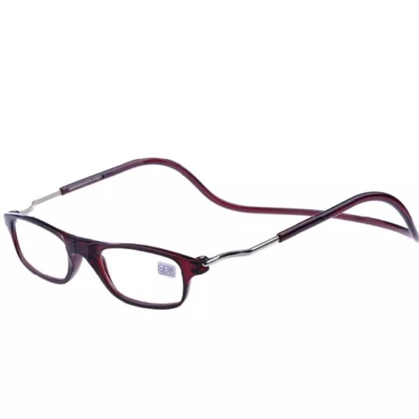Säädettävät lukulasit (magneetti) Brun +1