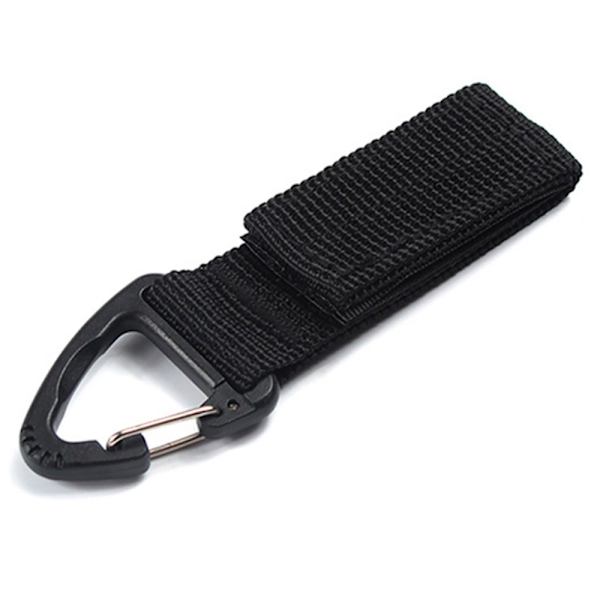 Slittålig Taktisk Nyckelkrok Ryggsäck Webbing MOLLE Grön