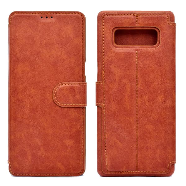 Samsung Galaxy Note 8 - Elegant Fodral med Pl�nbok Grå