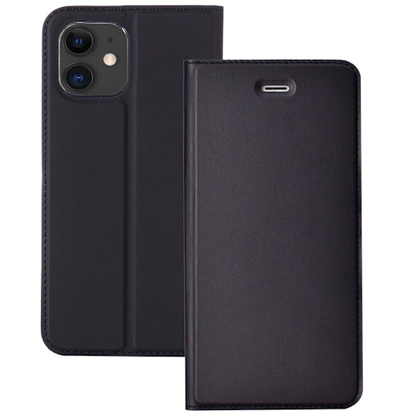 iPhone 12 Mini - Elegant Smart Pl�nboksfodral Röd