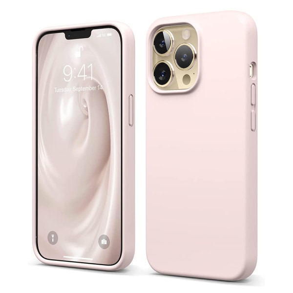 iPhone 13 Pro - Stilig og beskyttende FLOVEME-deksel Rosa