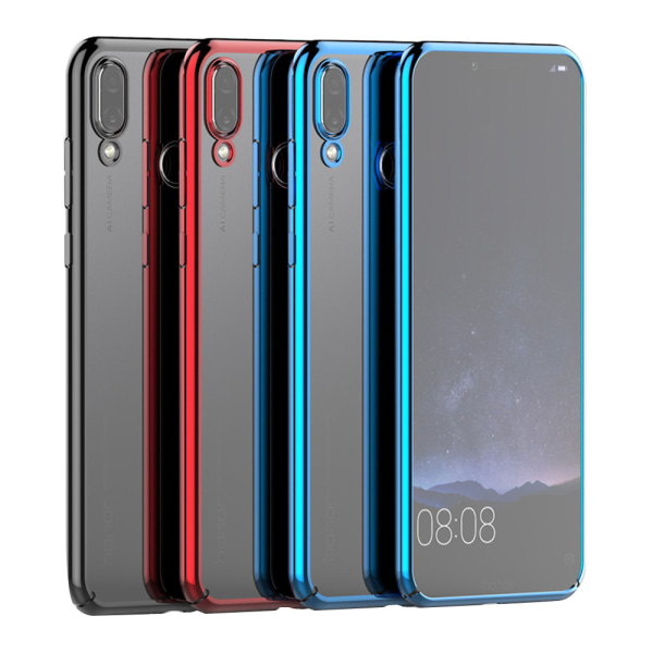 Huawei P20 Lite - Elegant Effektfullt Silikonskal Röd