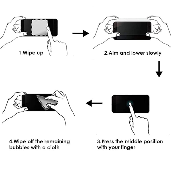 Xiaomi 12T Pro Genomtänkt Skärmskydd i Hydrogel-variant (3-pack) Transparent