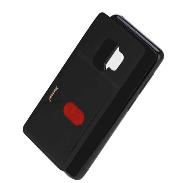 Samsung Galaxy S9 - Skal med Kortfack Grå Grå