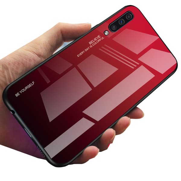 Skyddsskal - Samsung Galaxy A50 monivärinen 2