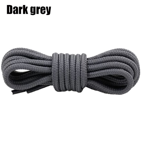 1-par stilige og slitesterke polyester skolisser (0,7M/0,9M/1,2M/1,5M) ljusgrå 1.2M 