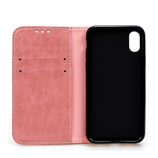 iPhone-X/XS Elegant Robust Lyxfodral Rosa