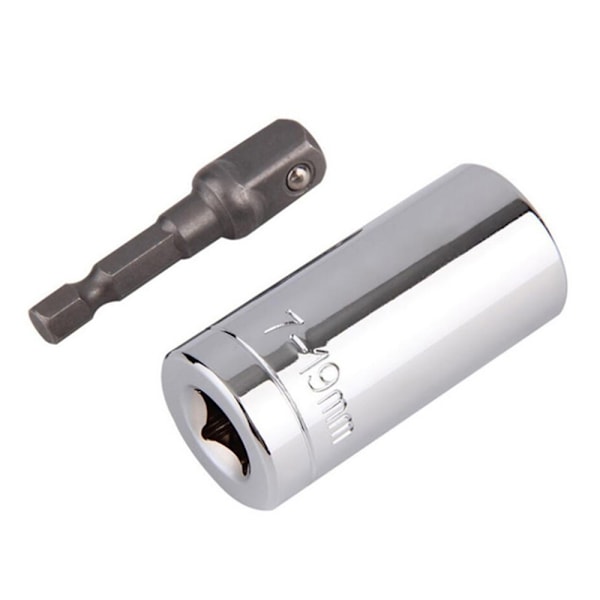 Praktiskt Universal Hylsnyckel Momentnyckel Silver