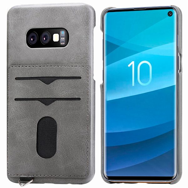 Samsung Galaxy S10e - Stilrent Vintage Skal fr�n Leman Rosaröd