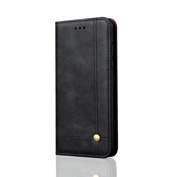 Elegant veske med lommebok til Huawei P20 Svart