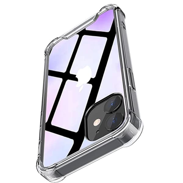 iPhone 12 Mini - Professionellt Skyddsskal i Silikon Transparent