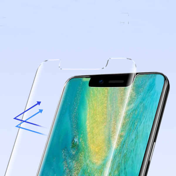 HuTech EXXO-Skärmskydd i 3D-utförande till Huawei Mate 20 pro Transparent/Genomskinlig