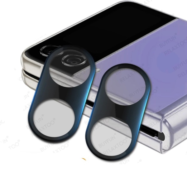2-PACK Samsung Galaxy Z Flip 3 -Smart Hydrogel Skärmskydd 4 in 1 Transparent