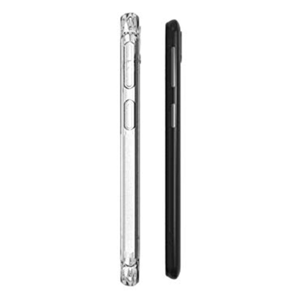 Robust Praktiskt Silikonskal - Samsung Galaxy A40 Transparent/Genomskinlig