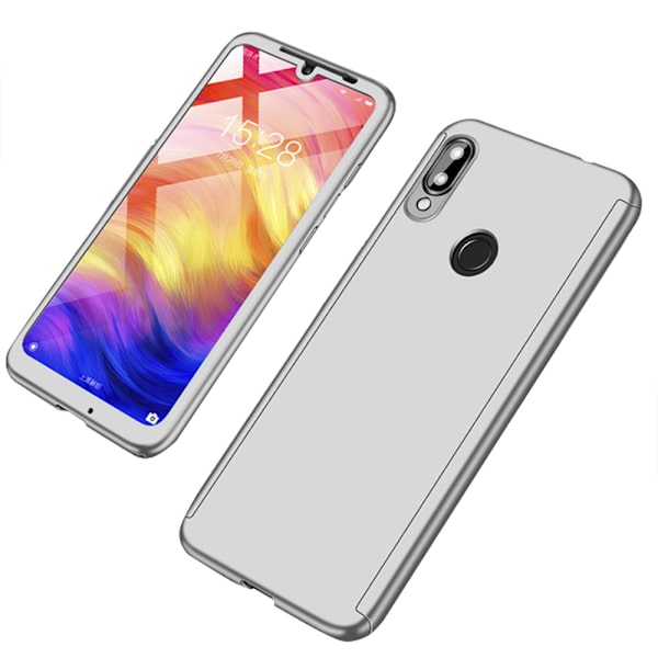 Samsung Galaxy A20E - Praktiskt Dubbelt Skyddsskal Silver