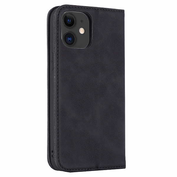 iPhone 12 - Pungetui (FLOVEME) Mörkblå