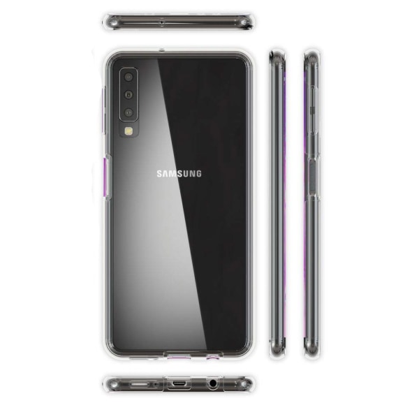 Kattava suojaus | Samsung A50 | 360° TPU silikonikotelo Rosa
