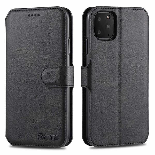 iPhone 11 Pro - Beskyttende Azns Wallet Case Brun Brun