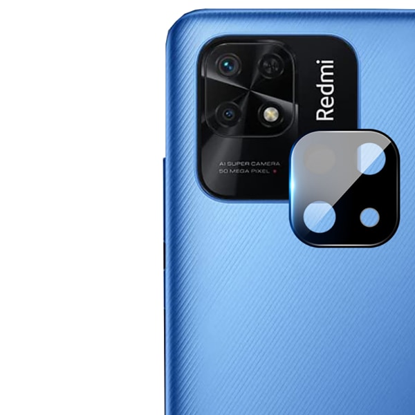Xiaomi Redmi 9C NFC 2.5D Premium Kameralinsskydd (3-pack) Transparent