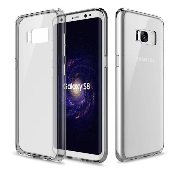 Samsung Galaxy S8 - Exklusivt Stilsäkert Skal ROCK Hög kvalitet Genomskinlig