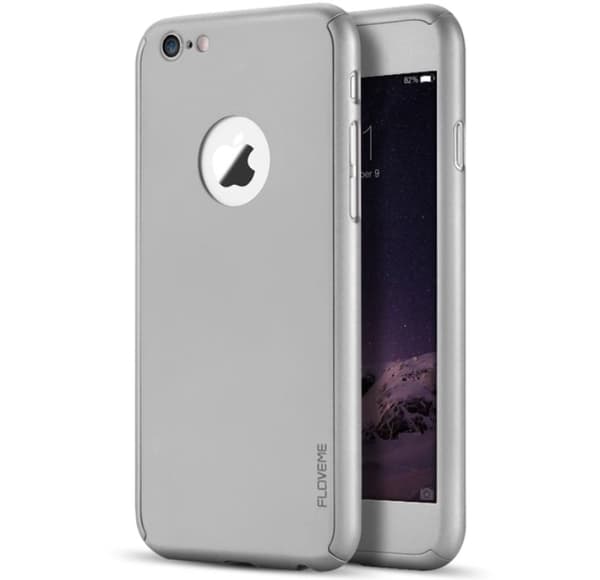 Praktiskt Skyddsfodral för iPhone 6/6S PLUS (Fram och bak) Guld