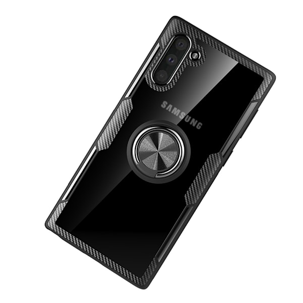 Skal - Samsung Galaxy Note10 Svart/Silver Svart/Silver