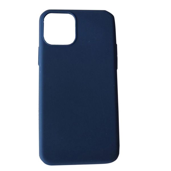 iPhone 12 Pro - Stilfuldt beskyttende TPU-cover Mörkblå