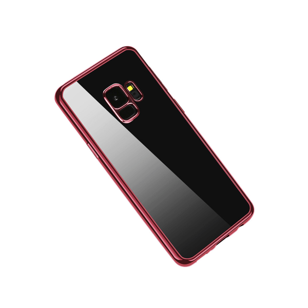Samsung Galaxy S9 - Electro-Plated Skal av Silikon Röd