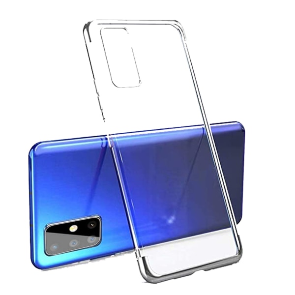 Samsung Galaxy A51 - Stilig beskyttende silikondeksel Blå