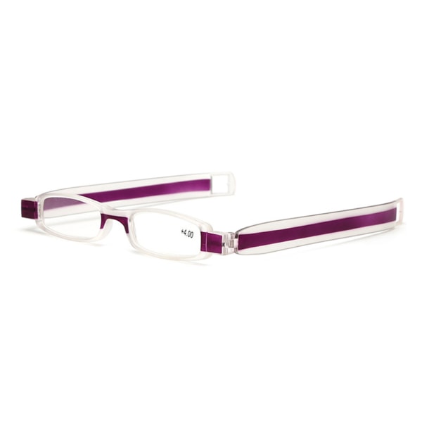 Komfortable tynde læsebriller med styrke (+1,0 - +4,0) UNISEX Blå +4.0