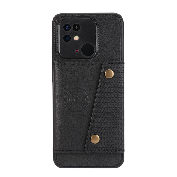 Xiaomi Redmi 10C - Skal med Korthållare Grå