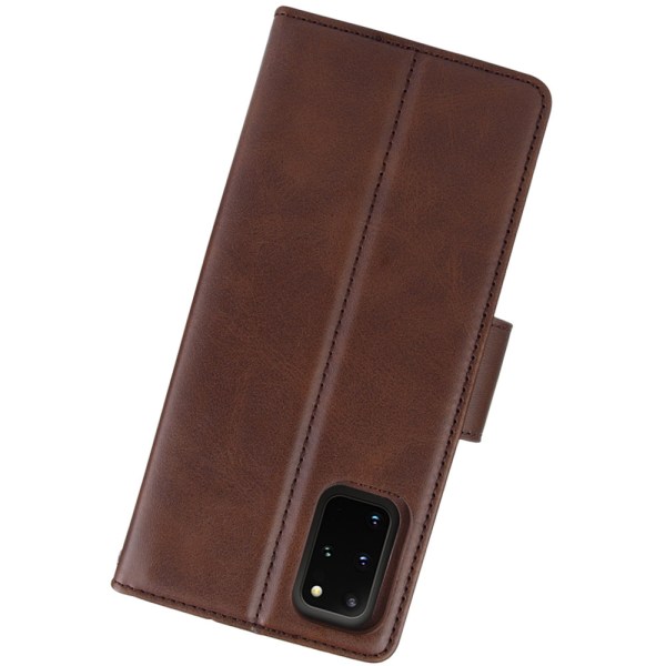 Elegant Wallet Cover - Samsung Galaxy S20 Plus Svart