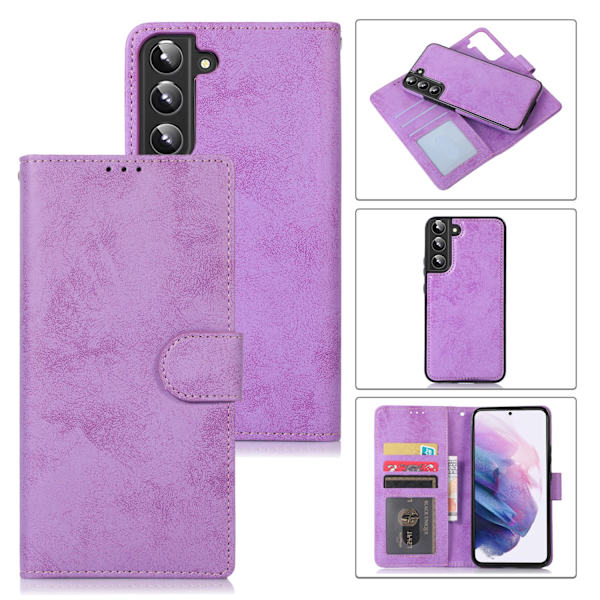 Samsung Galaxy S23 Plus - Praktiskt Stilrent Plånboksfodral Rosa