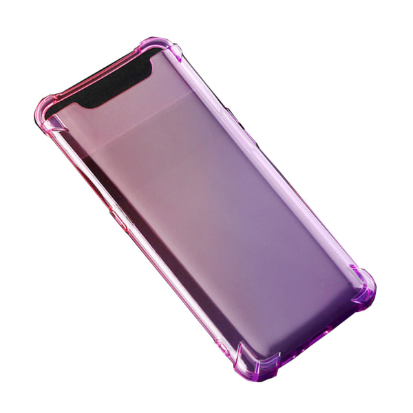 Robust Skal (Air-Bag) - Samsung Galaxy A80 Blå/Rosa