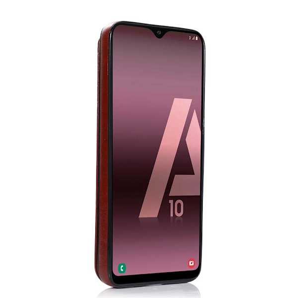 Skal med Kortfack - Samsung Galaxy A10 Röd