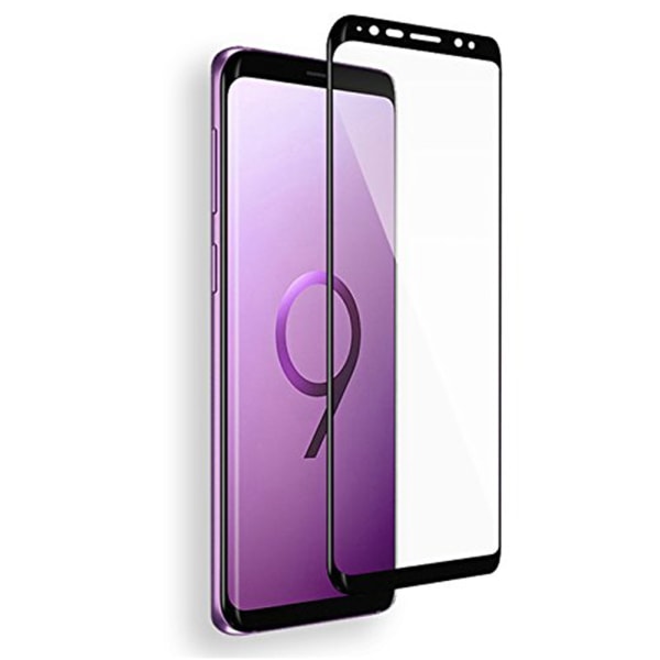 2-PACK HuTech EXXO-Skärmskydd 3D-utförande - Samsung Galaxy S9+ Svart