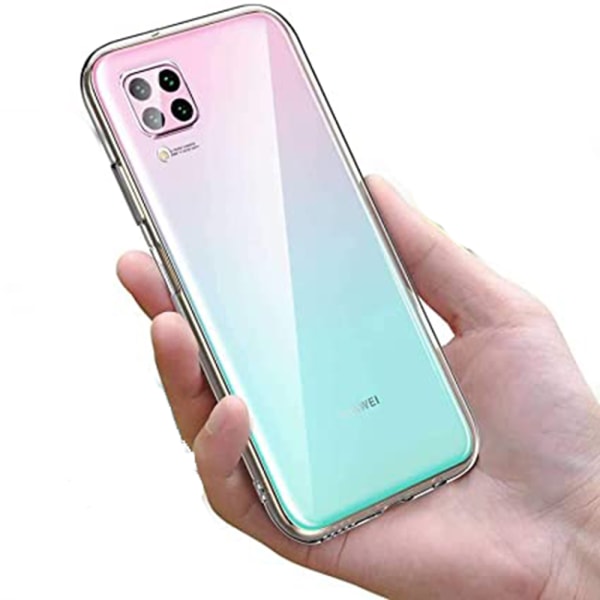 Stilig silikondeksel - Huawei P40 Lite Transparent/Genomskinlig