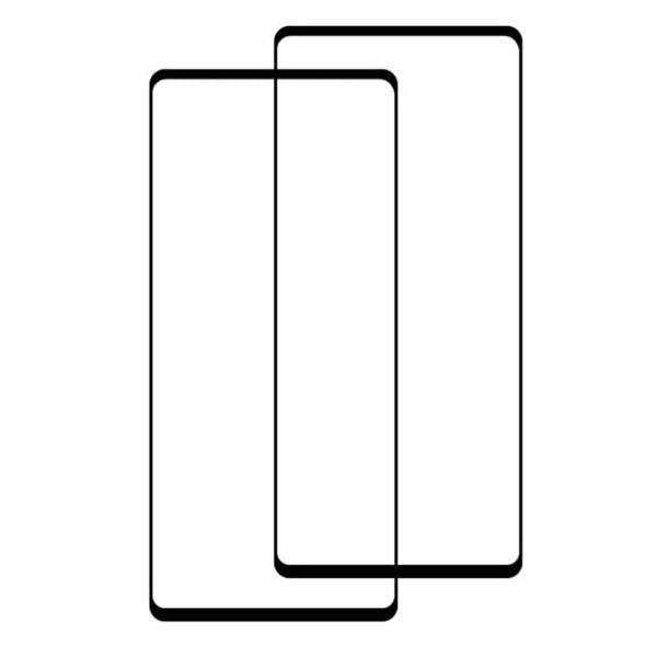 Samsung Galaxy A41 2.5D 4-PACK näytönsuojakehys 9H 0,3mm Svart