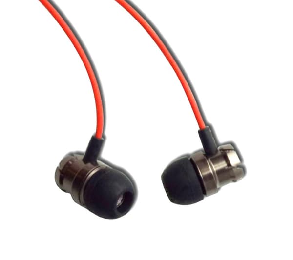 In-ear Hörlurar Hurricane Silver Silver