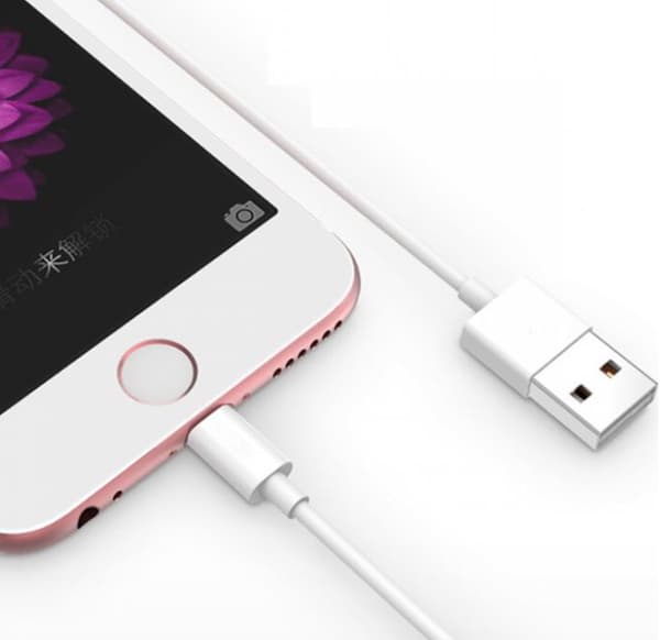 300cm USB-laddkabel BLANOU (Lightning) (VIT) Vit