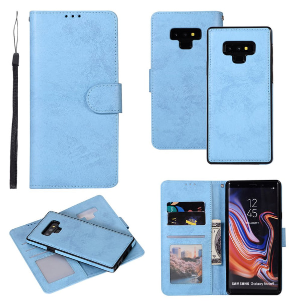 Leman Fodral med Dubbelfunktion - Samsung Galaxy Note 9 Rosa