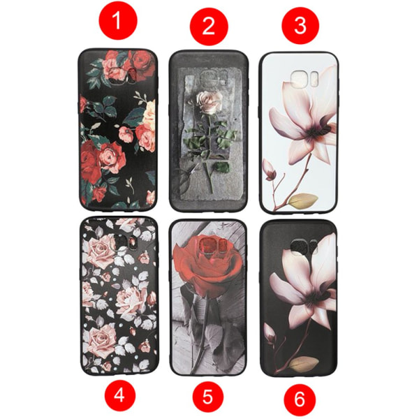 Blomsterbeskyttelsescovers til Samsung Galaxy S7 2