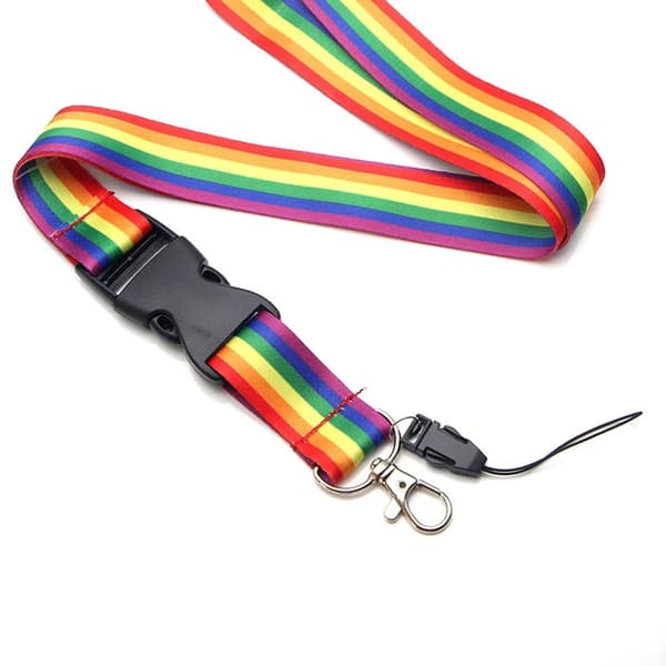 Holdbar Praktisk RAINBOW Nøglesnor Rainbow