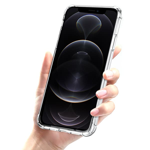 Silikonskal kompatibelt med iPhone 14 Genomskinlig