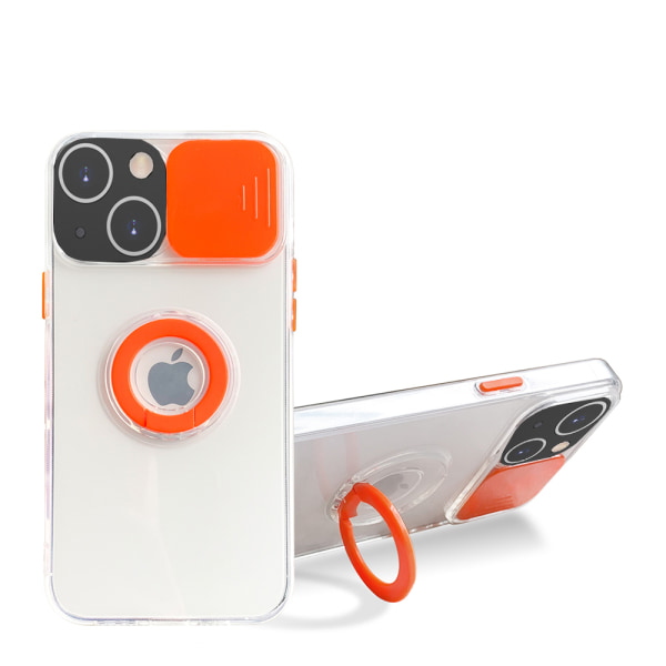 iPhone 13 Mini - Kraftig beskyttelsesveske (FLOVEME) Orange