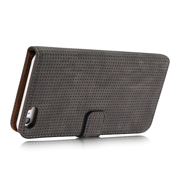 Pl�nboksfodral i Retrodesign fr�n LEMAN till iPhone 6/6S Plus Blå