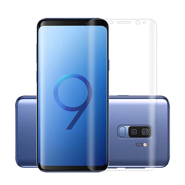 Samsung S9 näytönsuoja Nano-Soft Screen-Fit HD-Clear Transparent