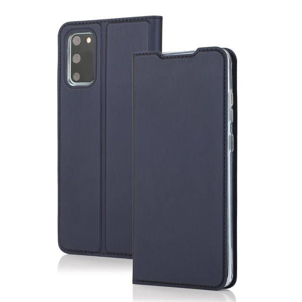 Samsung Galaxy S20 - Exklusivt Praktiskt Plånboksfodral Marinblå